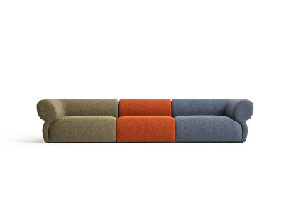 Sofa 5 Sitzer Wohnzimmer Polstersofa Modern Stil Sofas Couch Neu